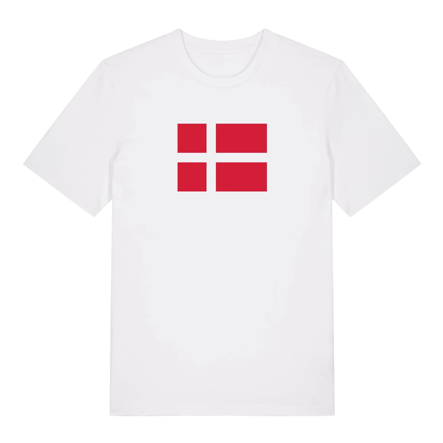 Dannebrog på hvid